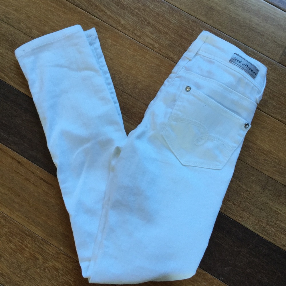 White Justice Premium Jeans 10S